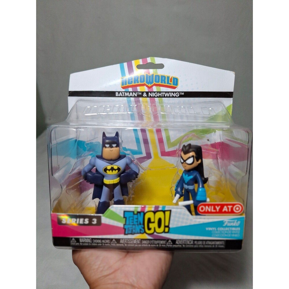Funko HeroWorld Batman & Nightwing Vinyl Collectibles